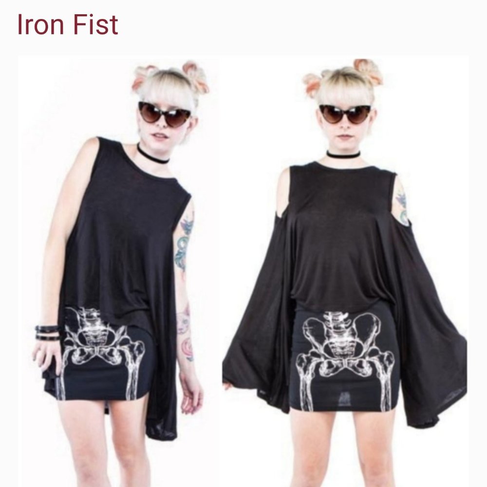 I HEART X Dolls Kill Top NIP SM